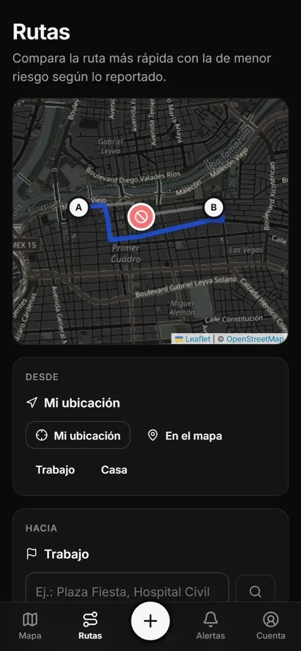 Culiacán Seguro: Rutas que evitan lo reportado